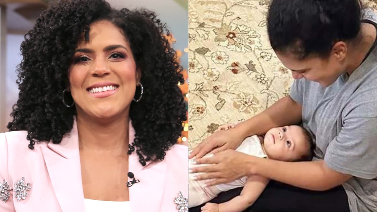 La bebé de Francisca ya le dice “mamá” a menos de un año de nacida: video del momento