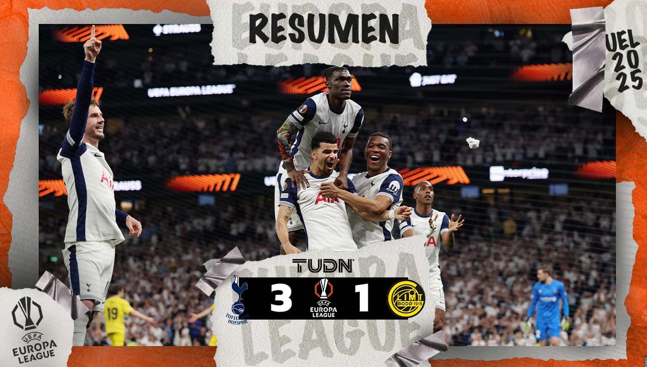 Resumen | Tottenham gana en casa al Bodø y está a un paso de la final