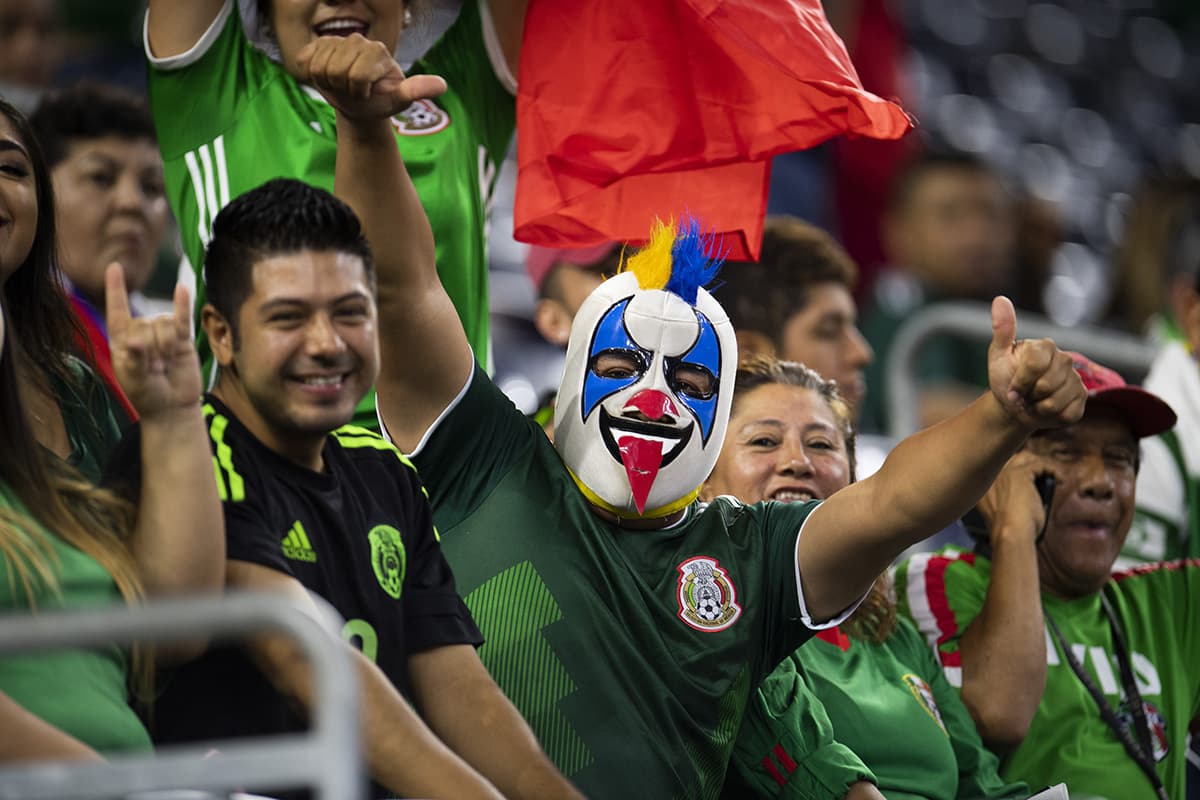 Foto de accion del partido Mexico vs Uruguay correspondiente a la fecha FIFA realizado en el estadio NRG en Houston, Estados Unidos. Action photo of the Mexico vs Uruguay match corresponding to the FIFA date held at the NRG stadium in Houston, United States. EN LA FOTO: