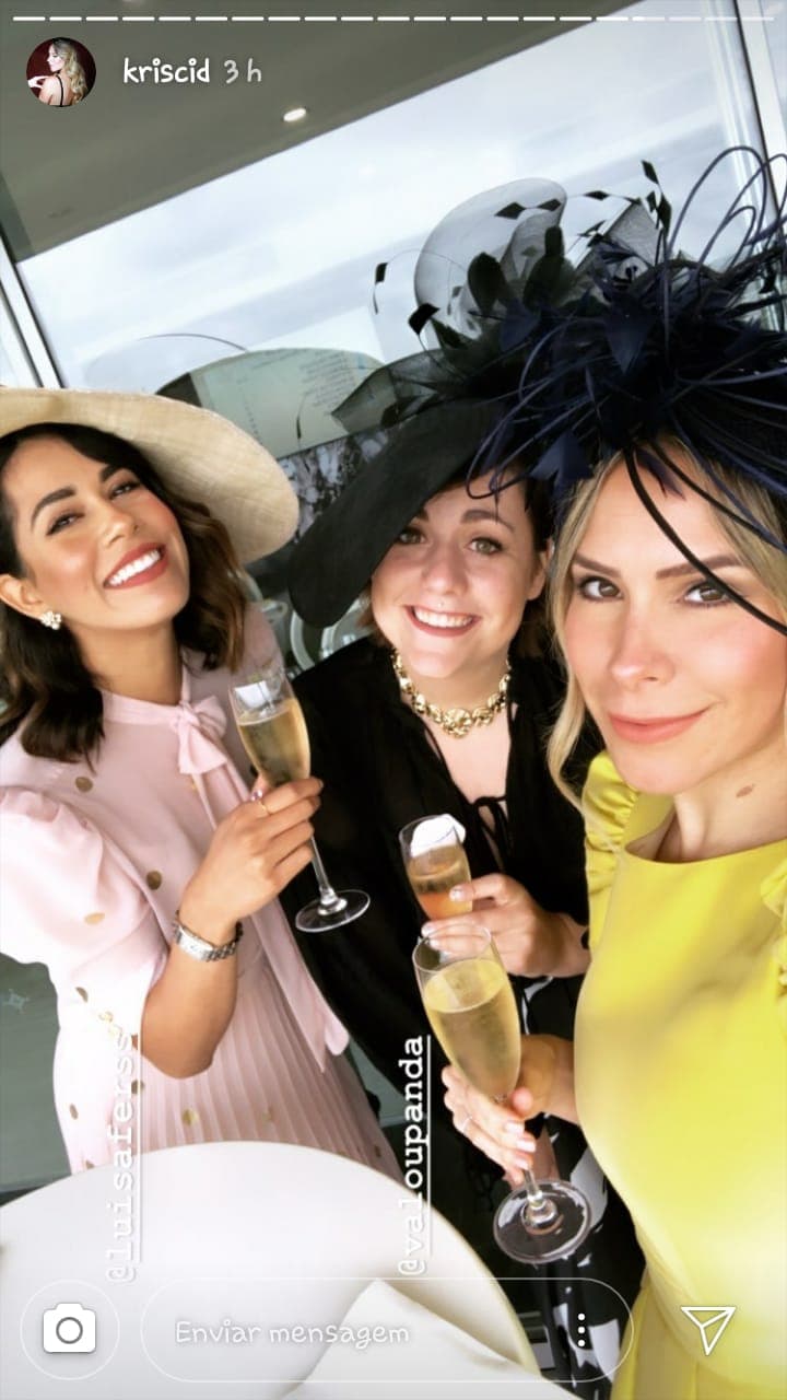 En sus historias de Instagram, la hija de Sharis Cid reveló que fue invitada al Royal Ascot 2019, "el evento ecuestre más importante de mundo", comentó Kristal.