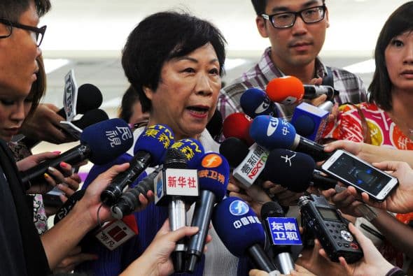 Sheng Ching, directora de la Administración Aeronáutica Civil de Taiwán, dijo que más de 40 personas perdieron la vida.