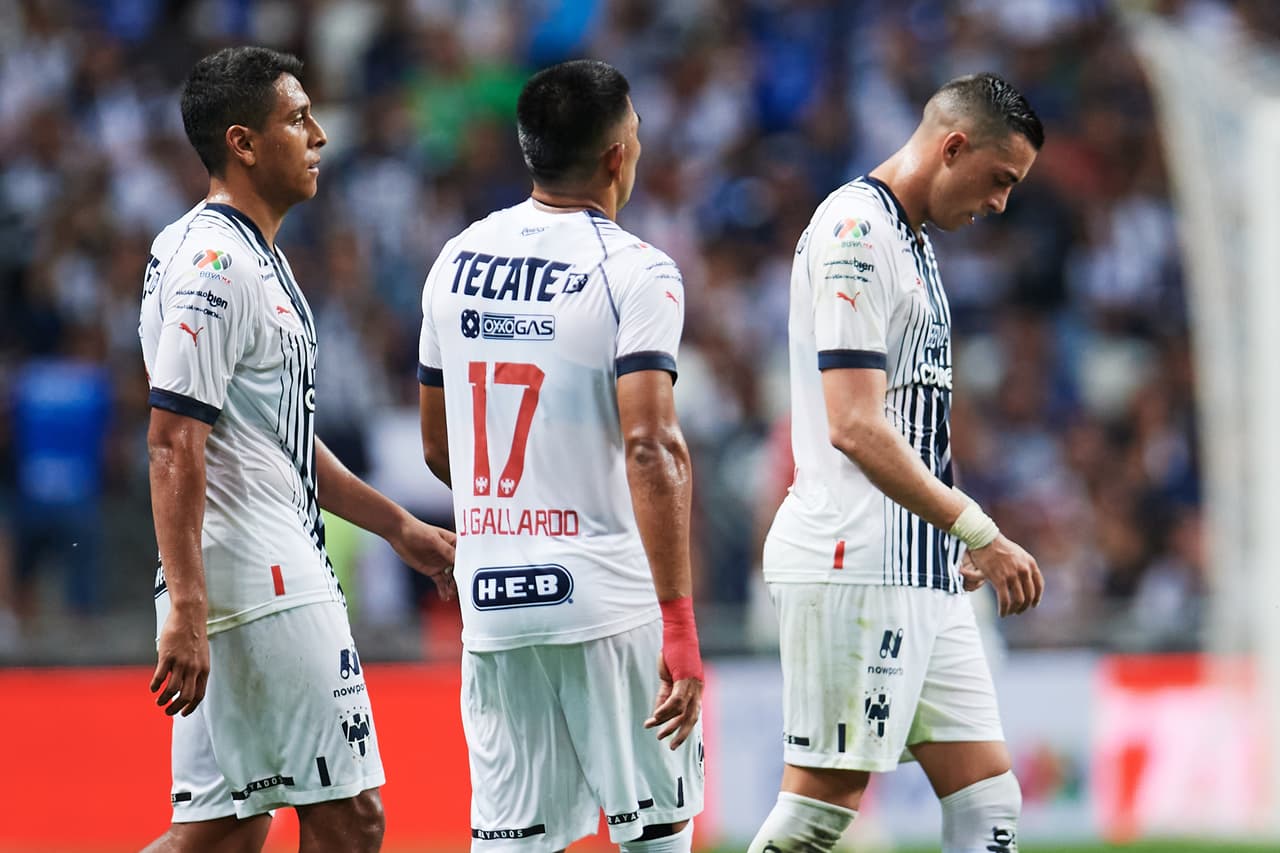 Al final de la primera mitad, los jugadores del cuadro regiomontano, se les acababa el tiempo.