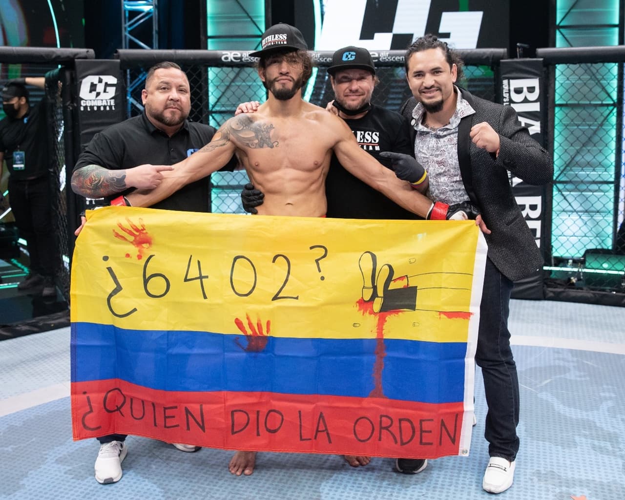 El mensaje de 'Blair' Reyes tras su victoria por TKO en Combate Global 