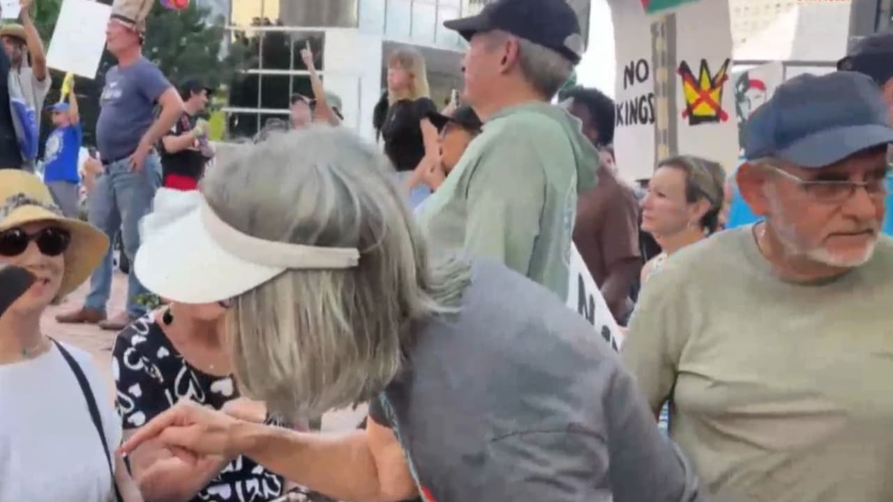 <b>Protesta pacífica y organizada. </b>Las manifestaciones forman parte de un “día de acción no violenta”, promovido por organizadores a nivel nacional.