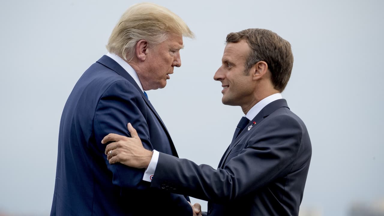 Trump y la Unión Europea chocan en el tema comercial desde la propia apertura de la Cumbre del G7
