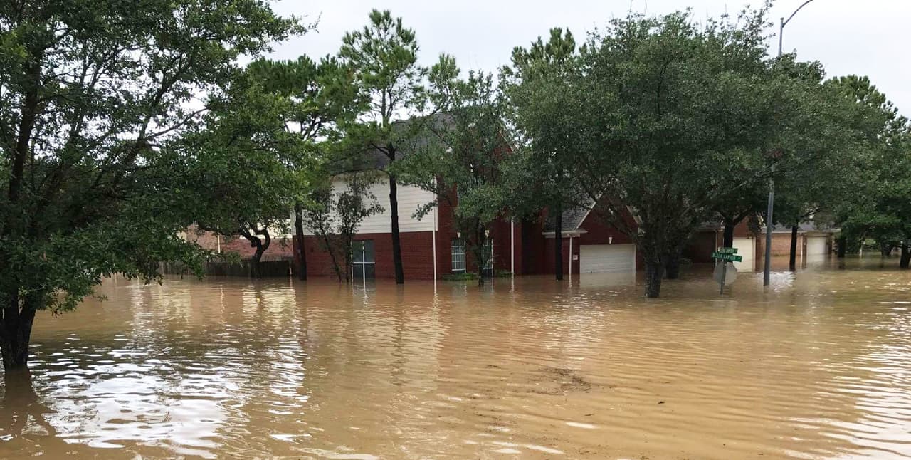 Las calles de Houston se secaron después de Harvey, pero muchos damnificados aún se sienten bajo el agua