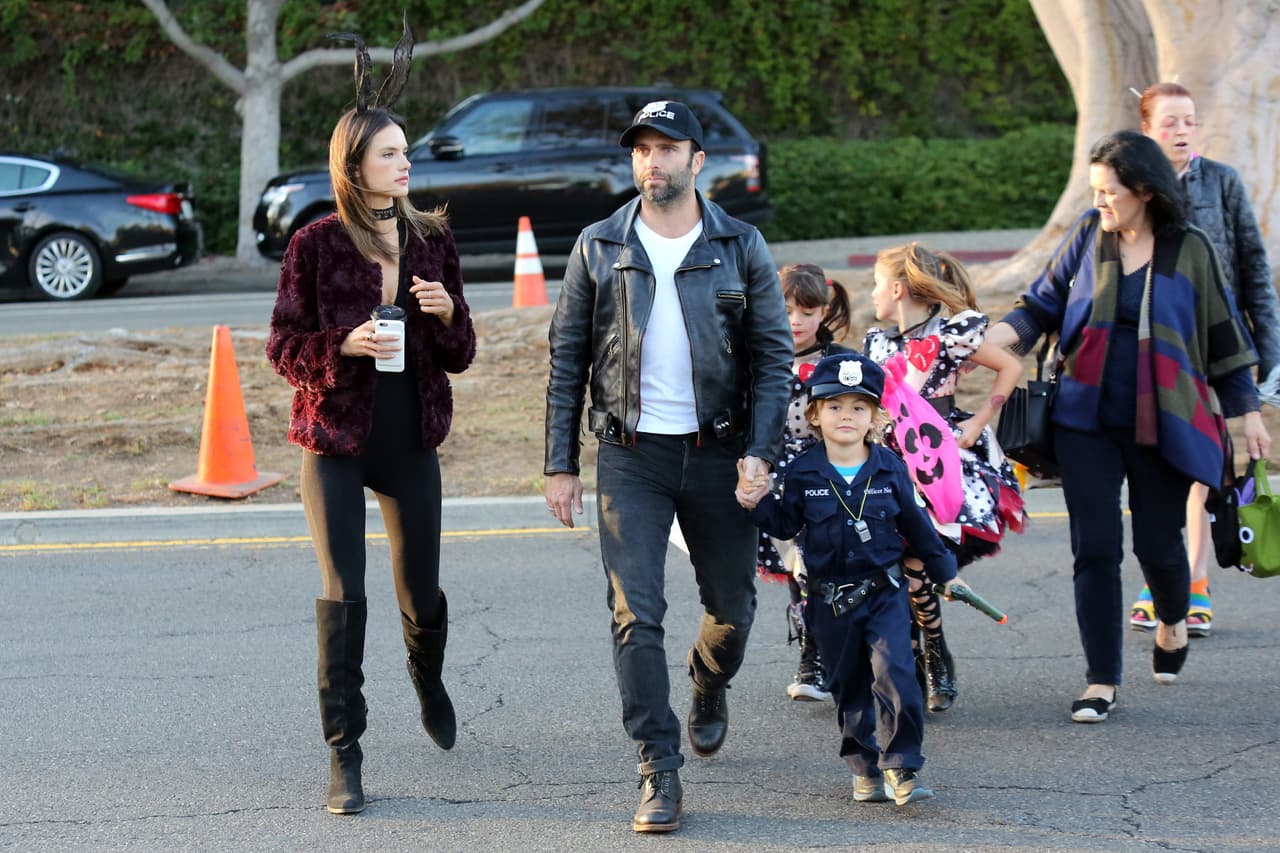 Jamie no quiso disfrazarse.