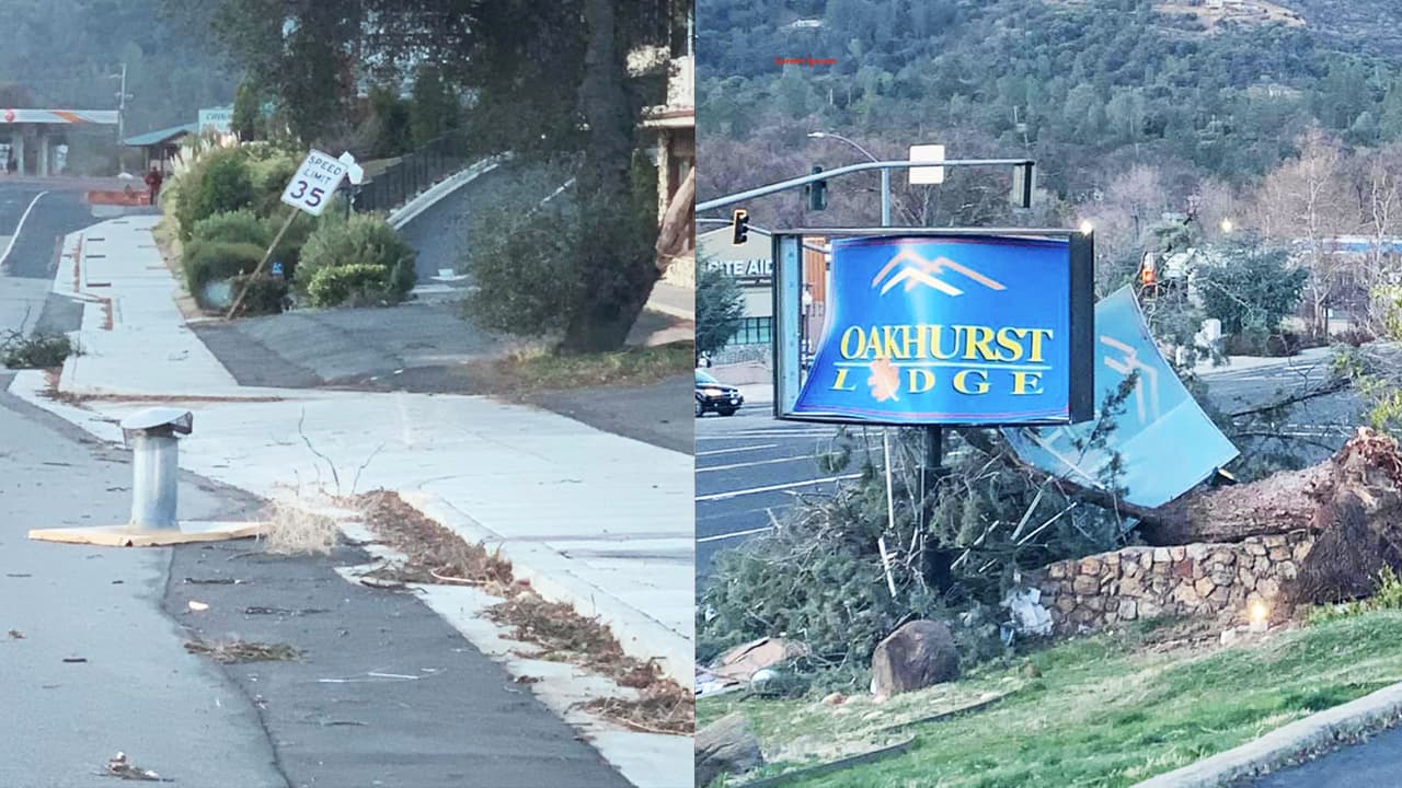 Vientos de hasta 85 m/h deja cientos de residentes sin luz, cierre de caminos y caída de árboles 