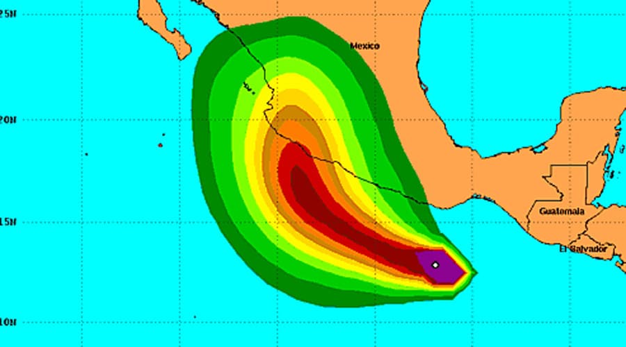 Patricia adquiere categoría de huracán