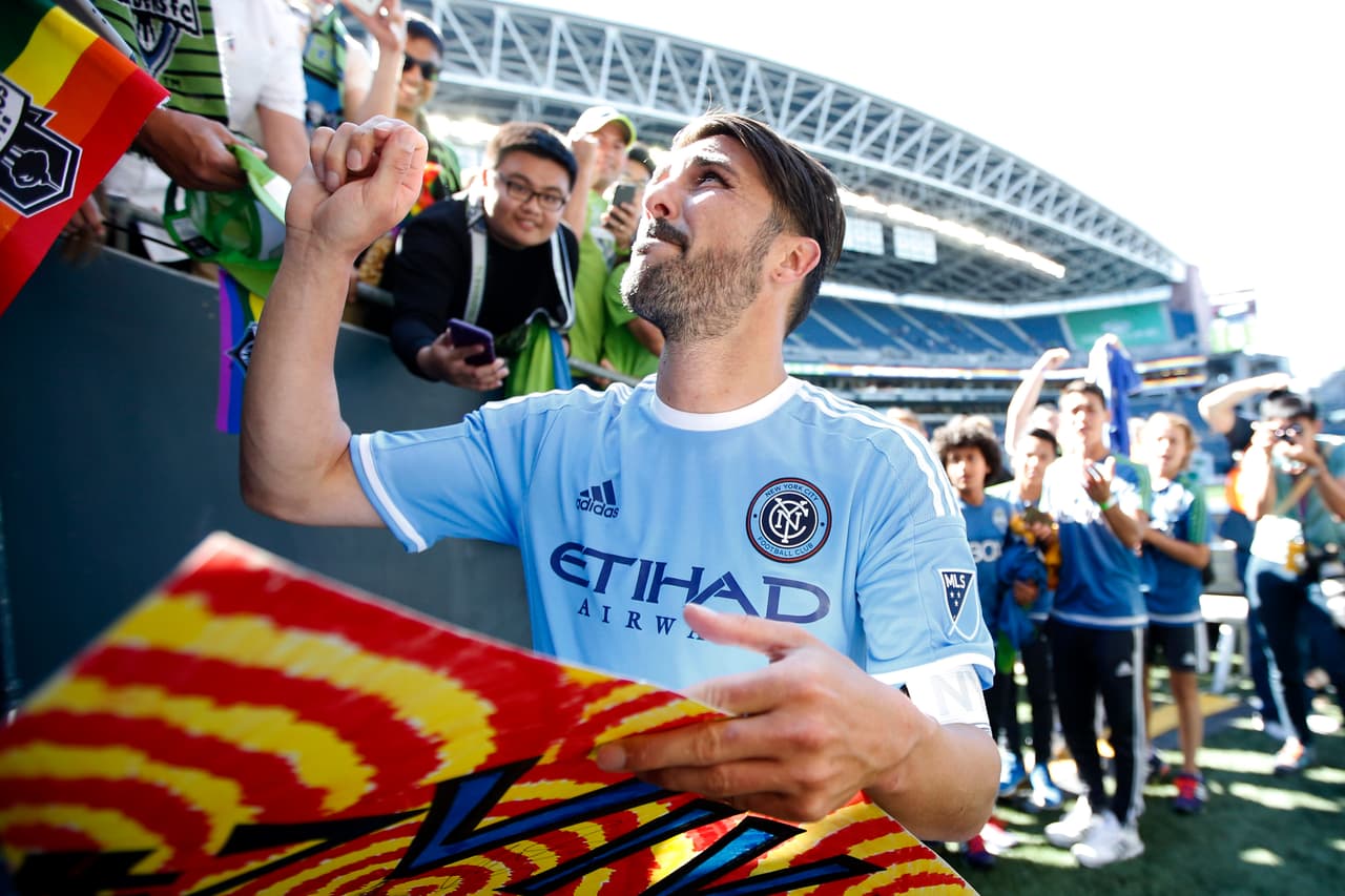 David Villa, encantado con la llegada de Pep Guardiola al Manchester City