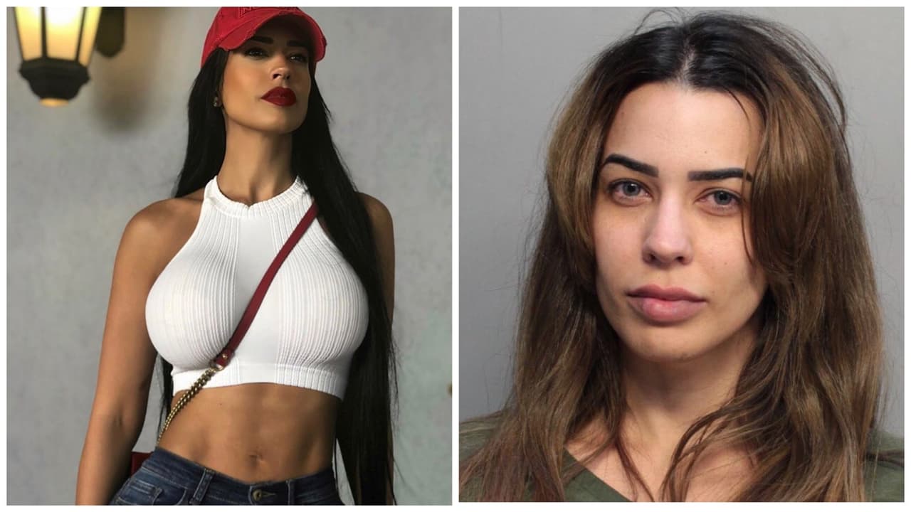 Maybel Sánchez y su novio Xandi García, están arrestados acusados de crimen organizado y robos.