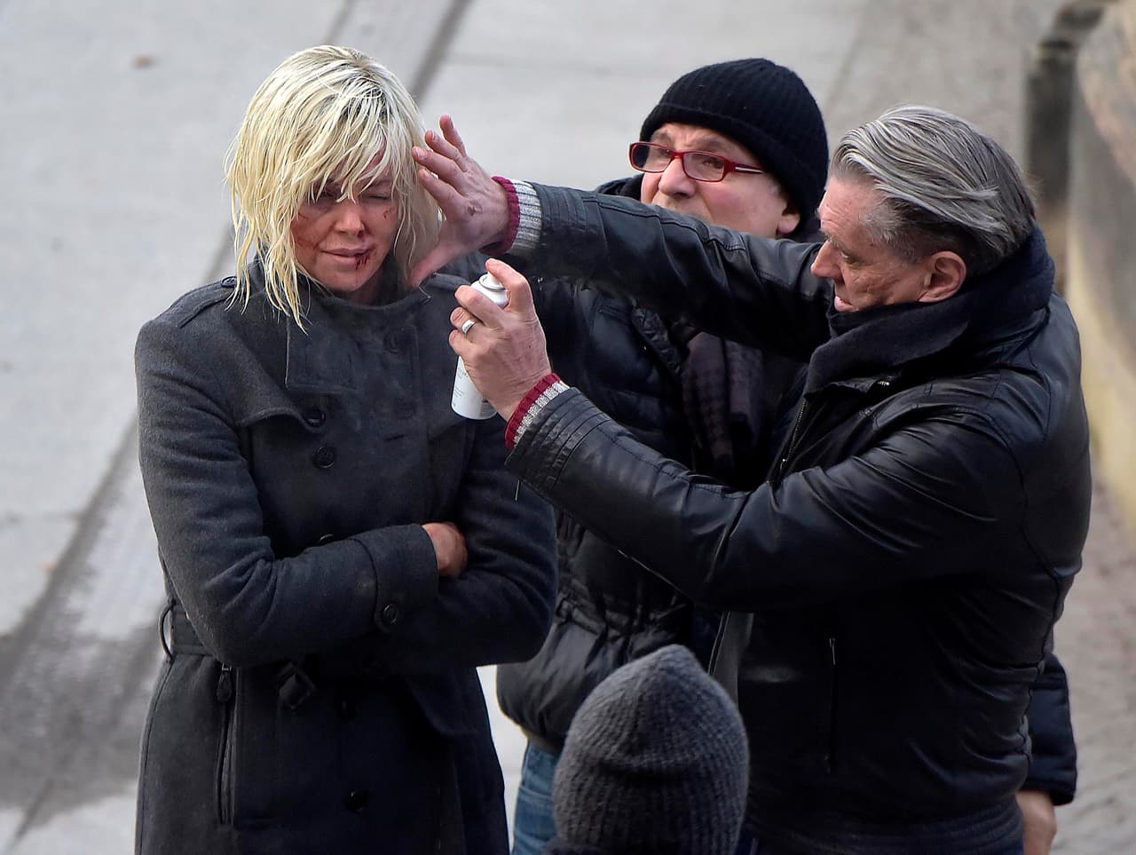 Y juzgando por estas imágenes, ¡vaya que hacía frío!