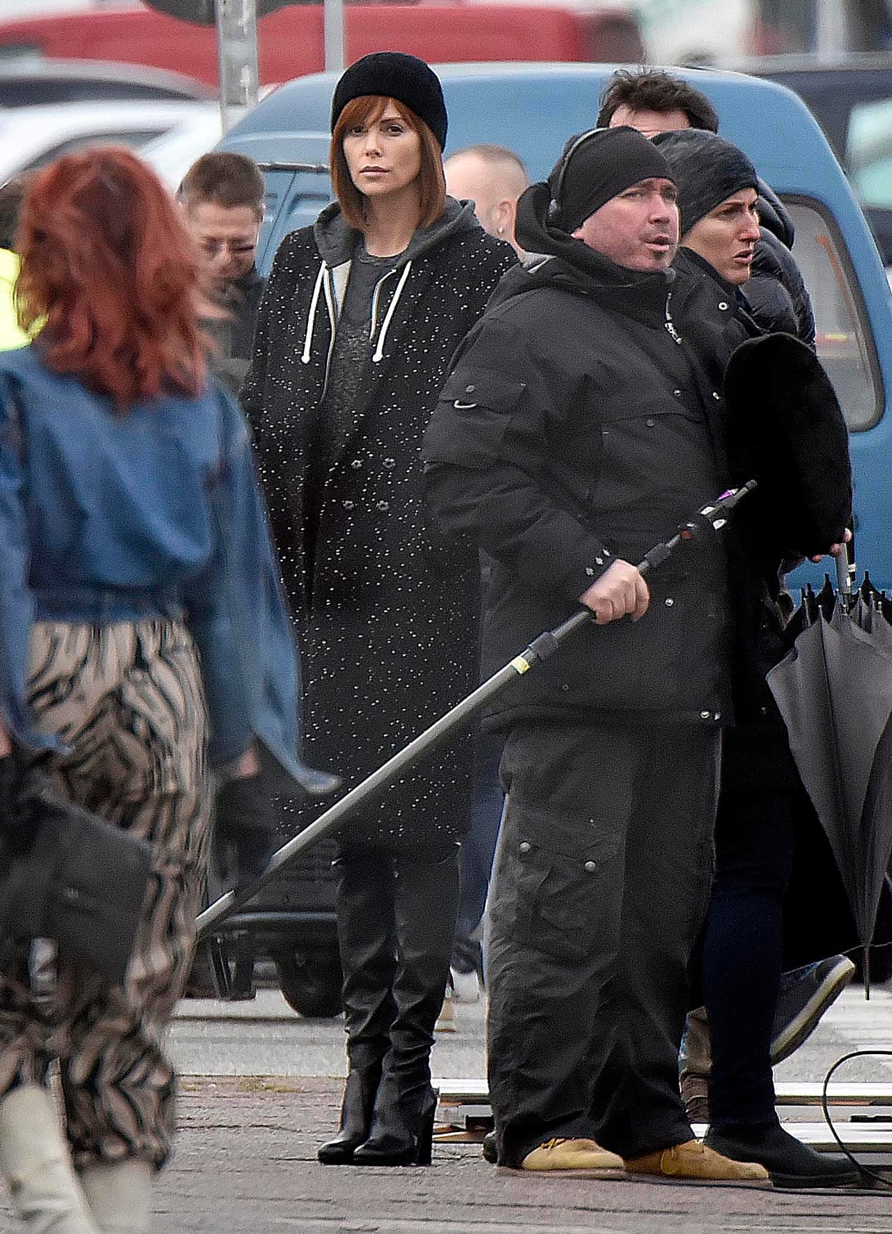 Charlize Theron filma en Alemania su nueva película.