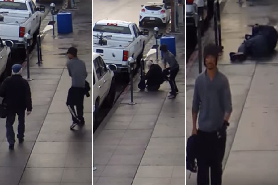 Arrestan al sospechoso de darle una brutal golpiza a un anciano en California