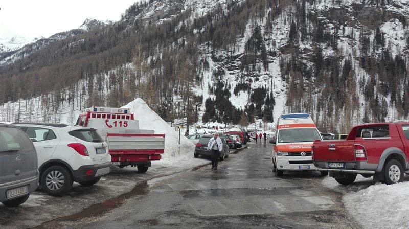 Diversos cuerpos de socorro participaron en el rescate