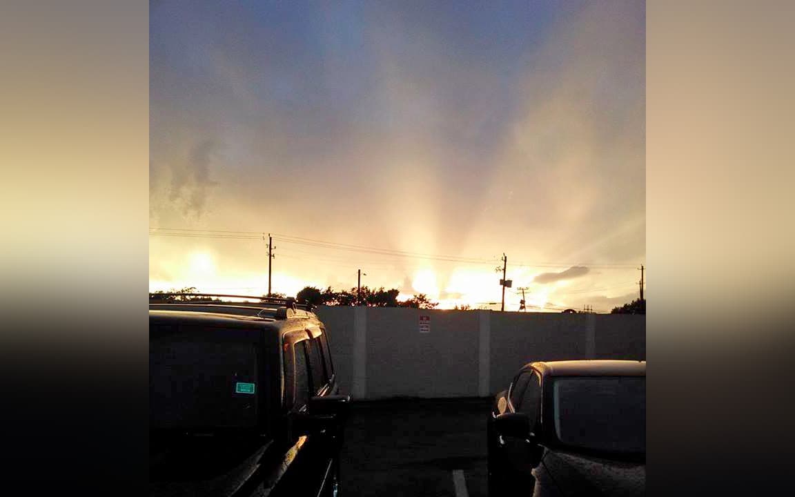 Retrato de una tormenta eléctrica: imágenes captadas por residentes de Houston. Cortesía de Marisol Vásquez.