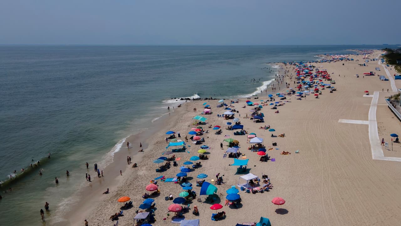 Activan advertencia por bacterias fecales en playas de Nueva Jersey: estas son las afectadas