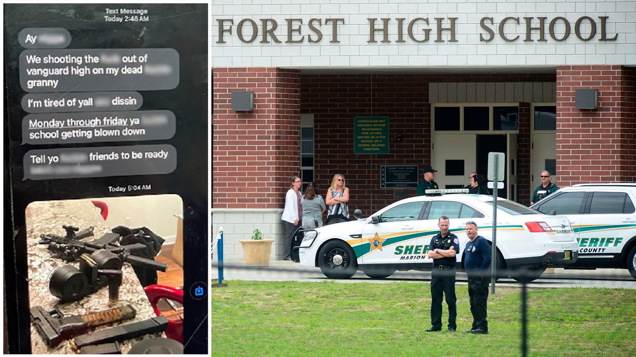 Acusan a dolescentes de Illinois de amenazar a escuelas de Florida Central
