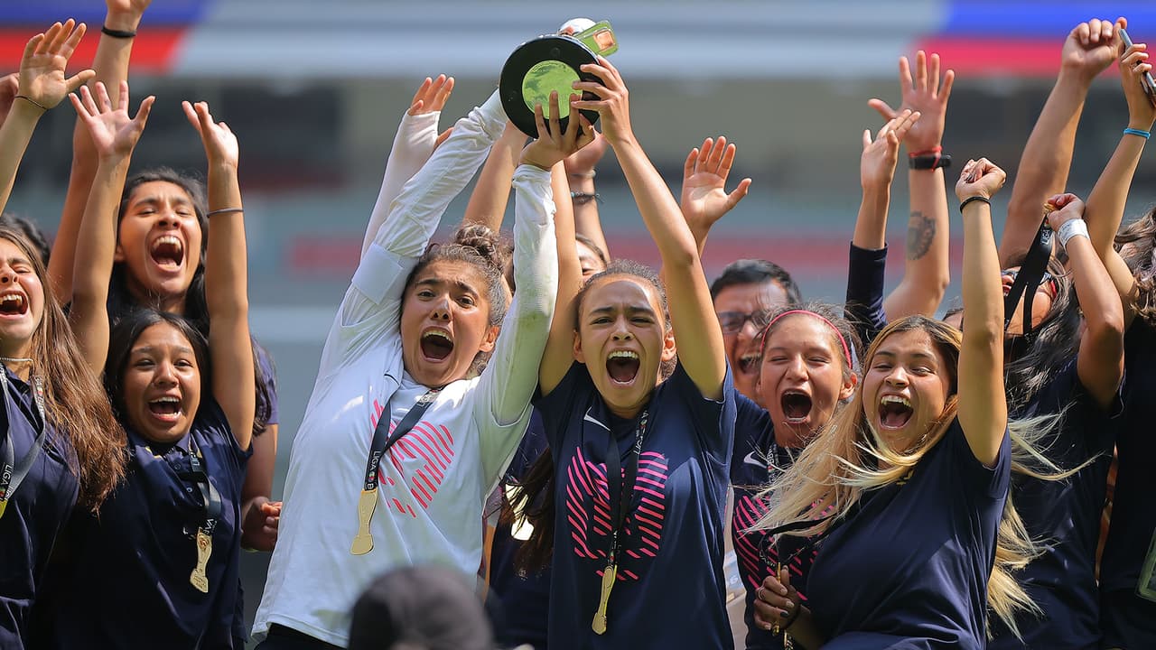 ¡Histórico! Pumas femenil Sub-18 logra el título ante América  
