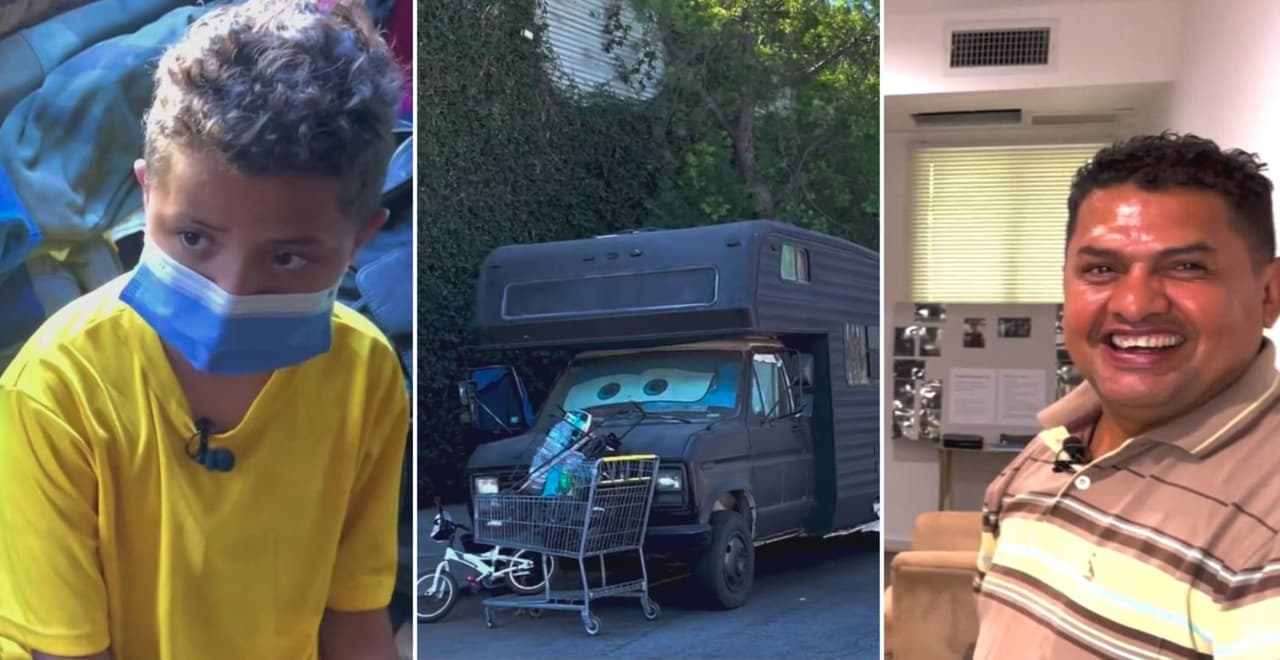 "Gracias a Univision”: familia hispana recibe ayuda con casa, trabajo y alimentos tras contar su historia viviendo en la calle