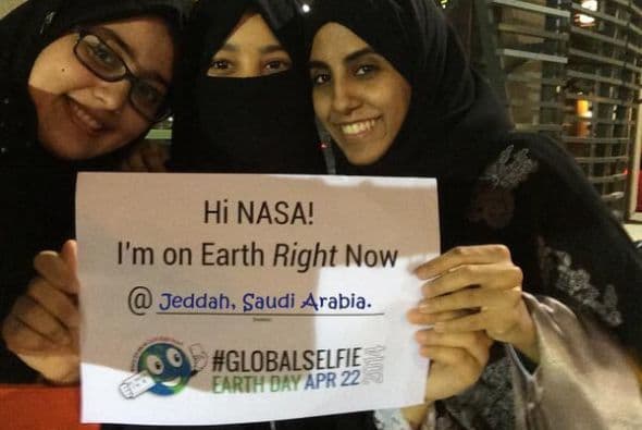 Desde Egipto hasta Australia: la #GlobalSelfie une al mundo entero. Foto tomada de Twitter.