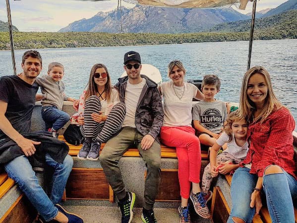 Las vacaciones decembrinas fueron muy importantes para ambos, pues pudieron convivir con la familia.