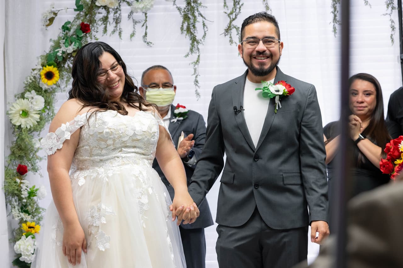 A pesar de perder a su padre, Michelle agradeció al personal del hospital por las atenciones para que ella pudiera compartir ese día tan especial con su ser querido. "Nos da paz al corazón saber que su último deseo se cumplió", Ávila