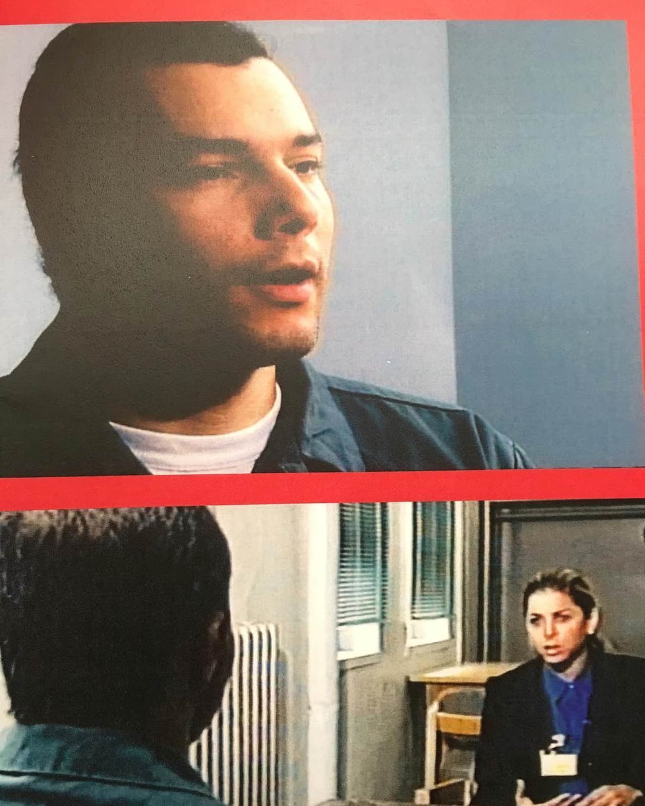 Aquí en la carcel de máxima seguridad Attica en NY entrevistando en exclusiva a Heriberto Seda conocido como el ZodiacKiller de Nueva York 2005. Fue la única entrevista que he hecho sin maquillaje porque solo tenía 15 minutos y no quería distraer de ninguna manera el enfoque de la conversación.