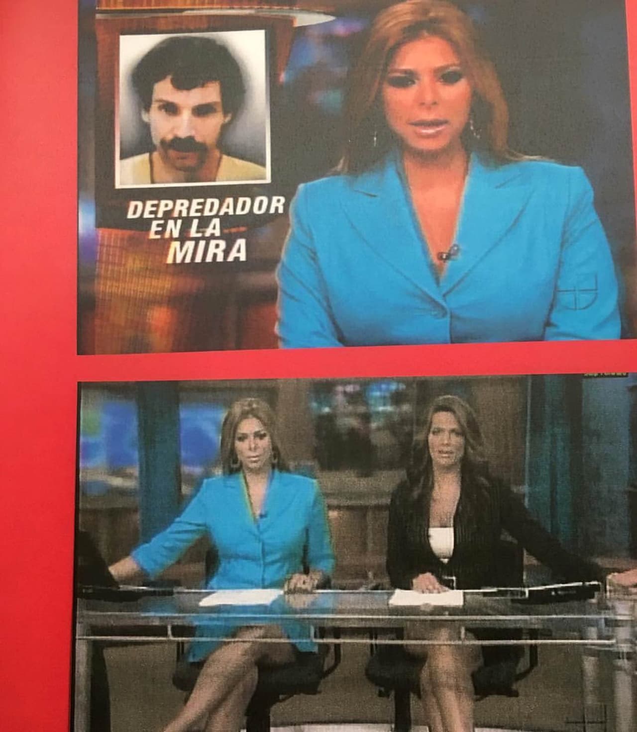 Aquí presentando Primer Impacto con Barbie en el 2005
