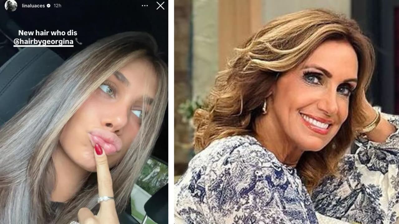 Hija de Lili Estefan se pintó el cabello en tonalidad rubio, igual que su mamá.
