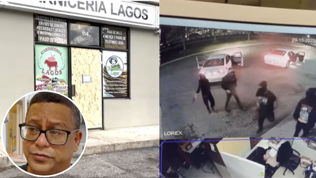 "Como no encontraron dinero, acabaron con todo": Ladrones encapuchados destrozan negocio de hispano en Carolina del Norte