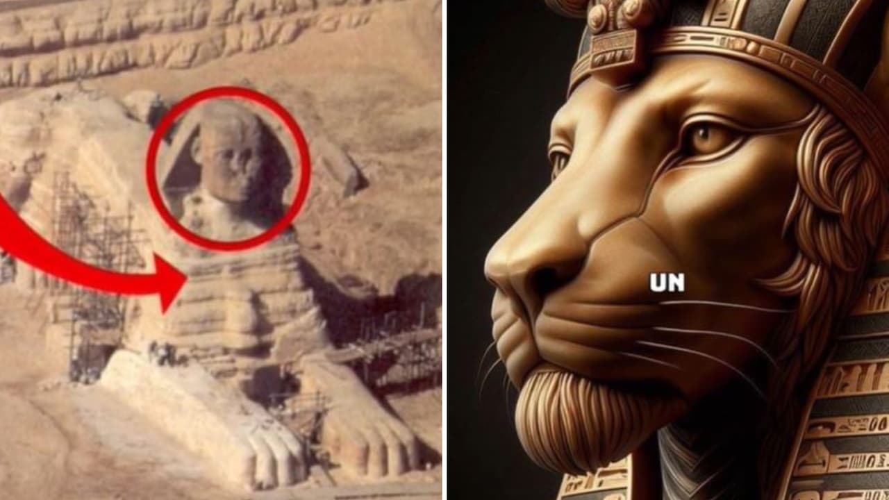 ¿’Error’ demostraría que la Gran Esfinge tuvo otra cabeza?