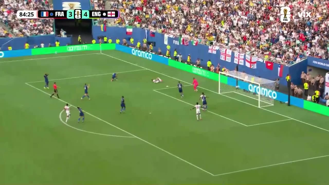 ¡Triplete de Bukayo Saka! Inglaterra aplasta a Francia