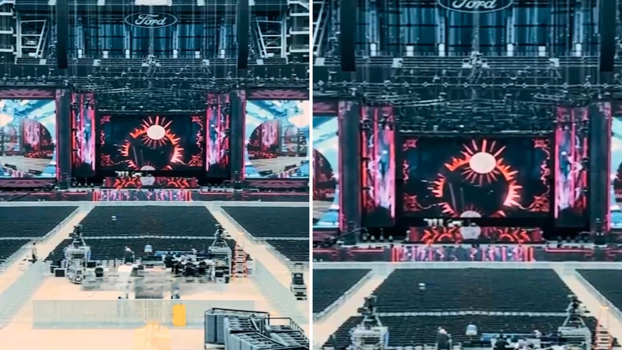 Las imágenes que dejó este intento fallido de concierto son:
<b>luces encendidas, sillas vacías, equipos técnicos caminando sin rumbo claro.</b> Un espacio enorme, preparado para la fiesta… pero
<b>con un final en suspenso.</b>