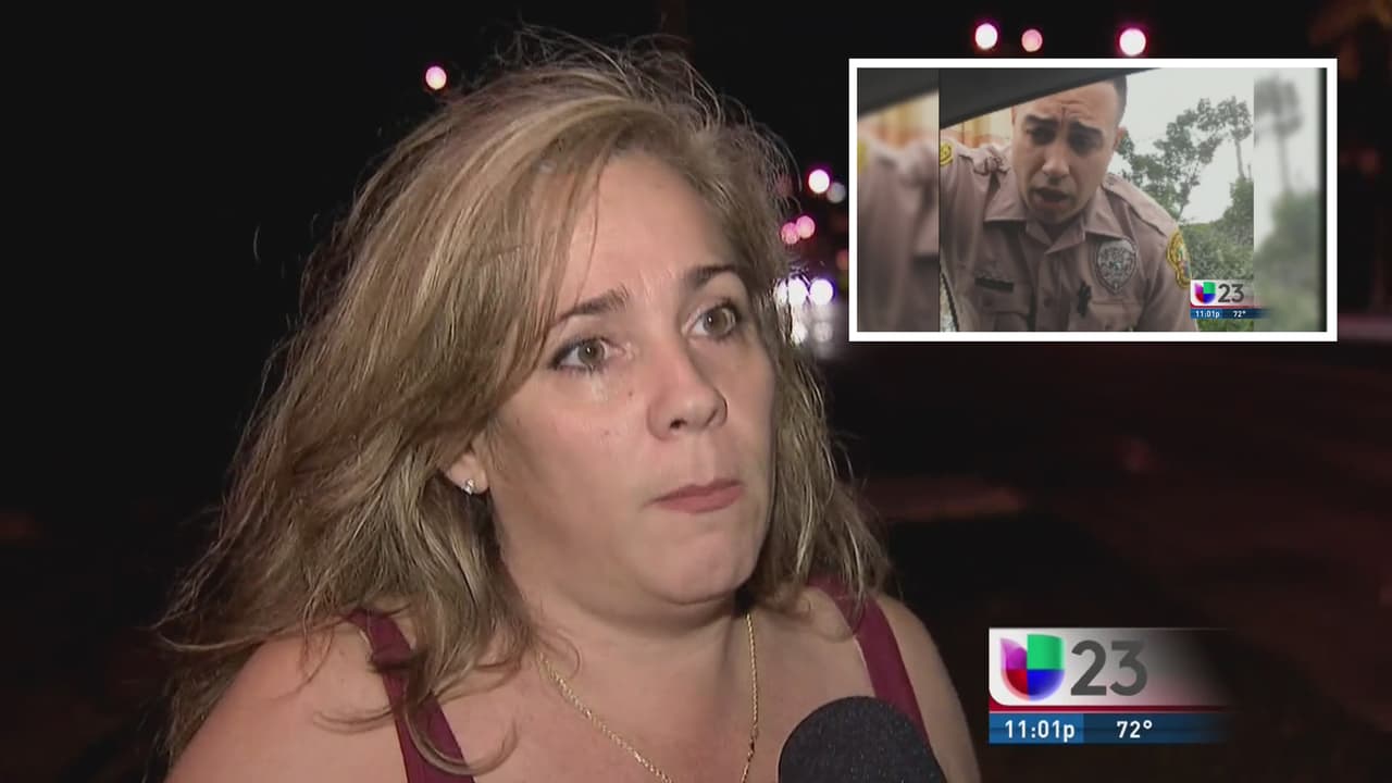 Conductora que detuvo a policía cuenta cómo comenzó todo