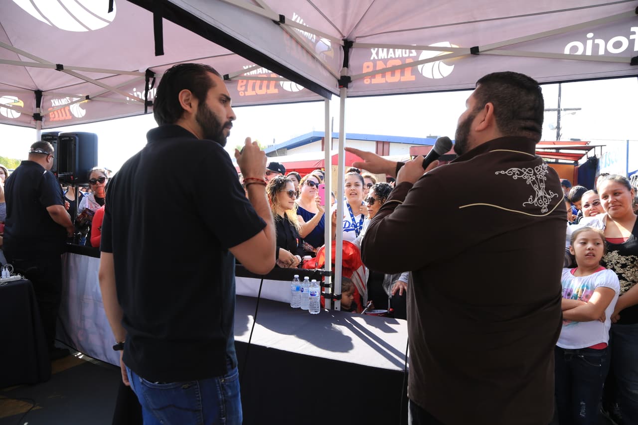 El Free-guey show es muy querido por su público y estas fotos lo demuestran.