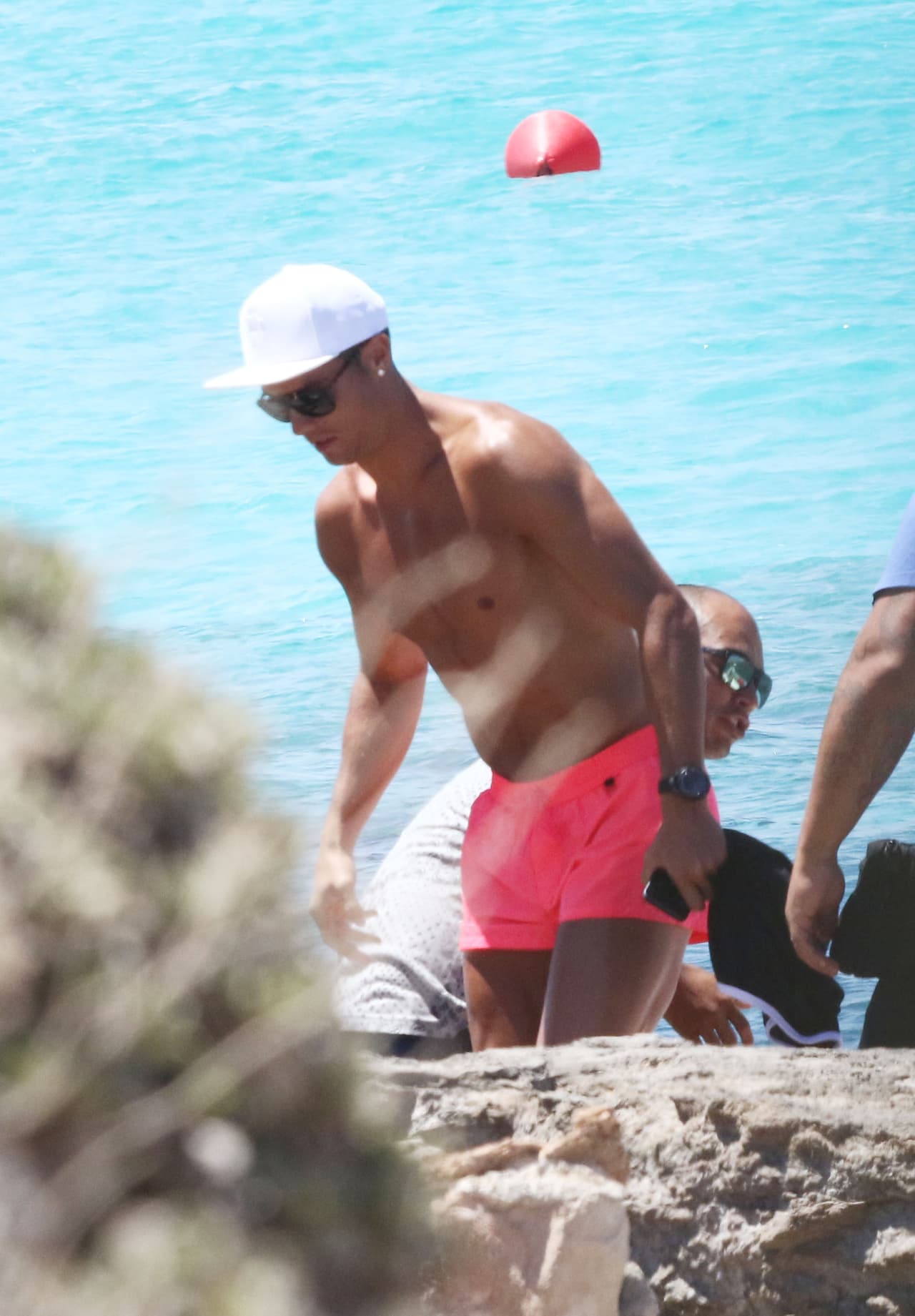 Pero ni el dolor le ha impedido gozar con su familia de estas vacaciones.