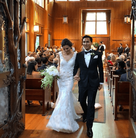 Maity describió como "inolvidable" la ceremonia en la que su hermano Ernesto y su novia Ali se juraron amor eterno.