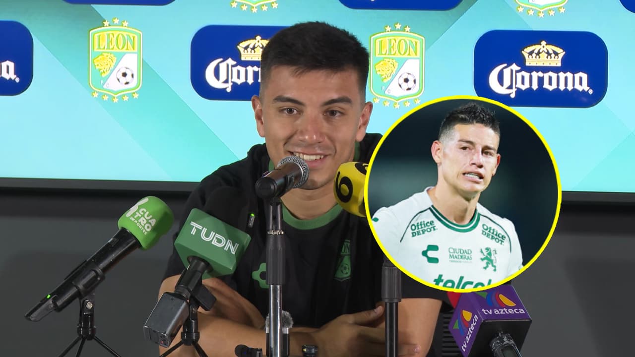 'Nene' Beltrán lanza advertencia a James Rodríguez a su llegada a León