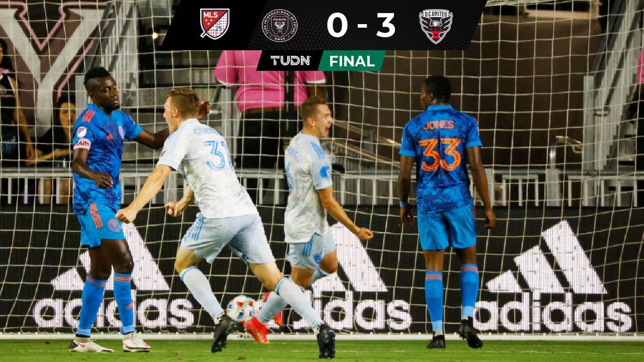 Inter Miami pierde ante el DC United y sigue sin ganar en casa