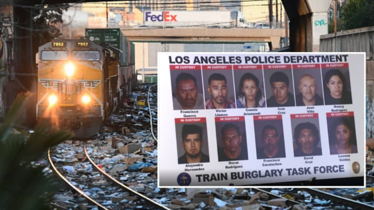 El Departamento de Policía de Los Ángeles reportó el arresto de 22 personas, acusadas de los saqueos a los contenedores del tren Union Pacific en un área del centro de la ciudad.
