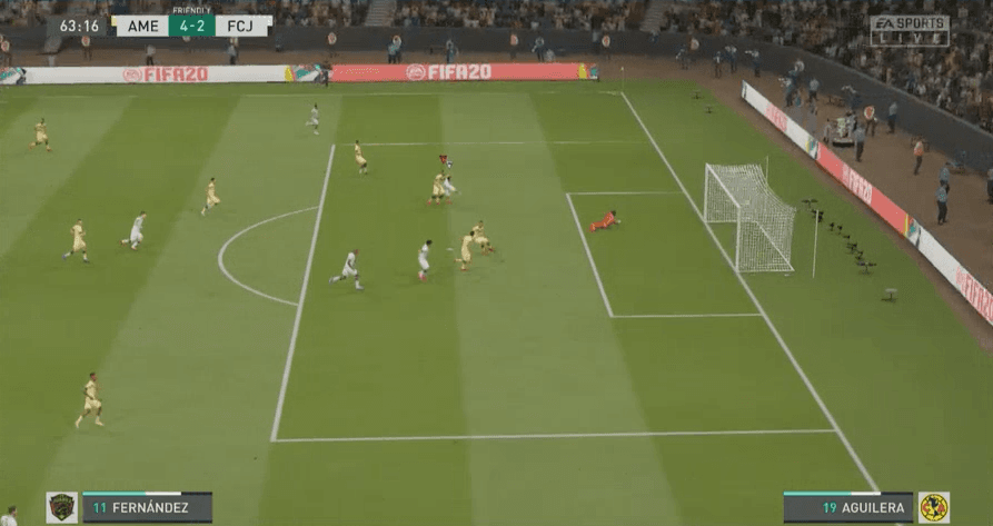 En un partidazo, el América de Nicolás Benedetti despedazó a Juárez de Diego Roldán 6-3 en el torneo virtual de la eLiga MX.