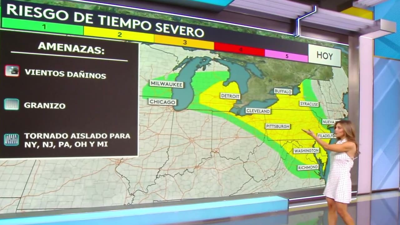 Clima hoy en EEUU, miércoles 2 de septiembre 2026: Lluvias torrenciales y tornados en Texas y Luisiana