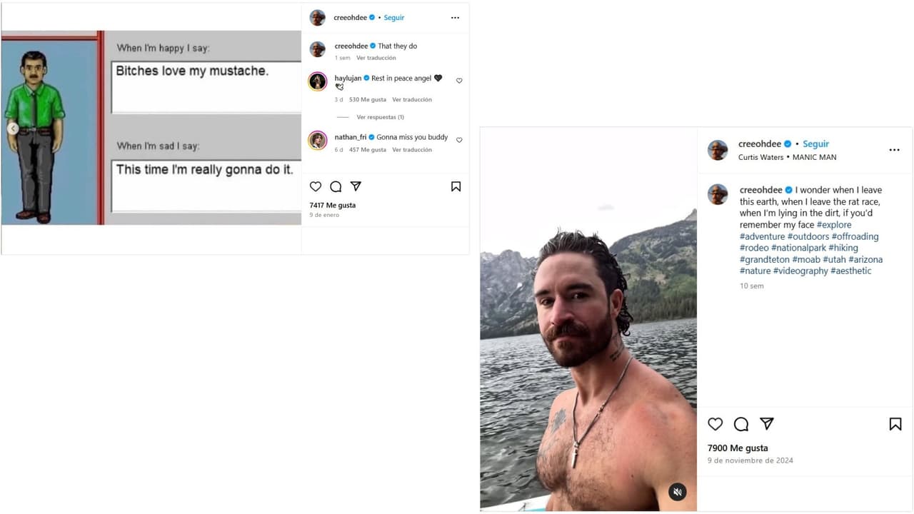 Chris O'Donell se cuestionó sobre la muerte.