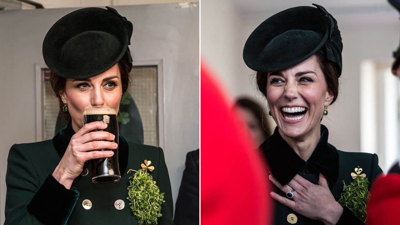 Así celebró Kate Middleton el Día de San Patricio