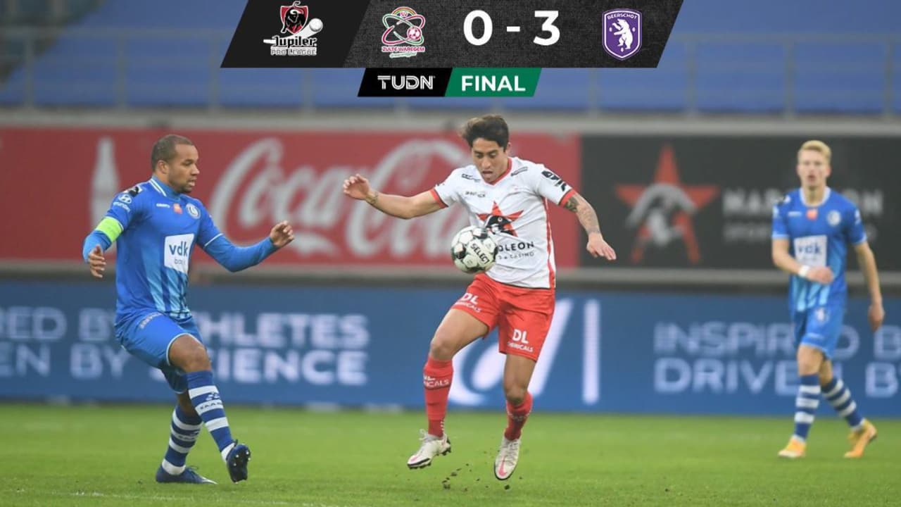 Con Omar Govea, el Zulte Waregem fue goleado