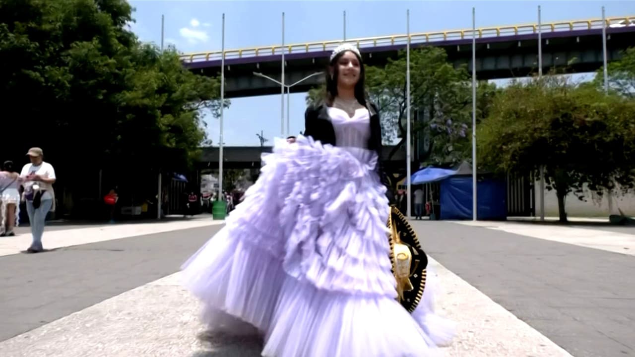 Ni fiesta, ni vals: Cambia sus XV años por BTS en México y llega vestida de quinceañera al concierto