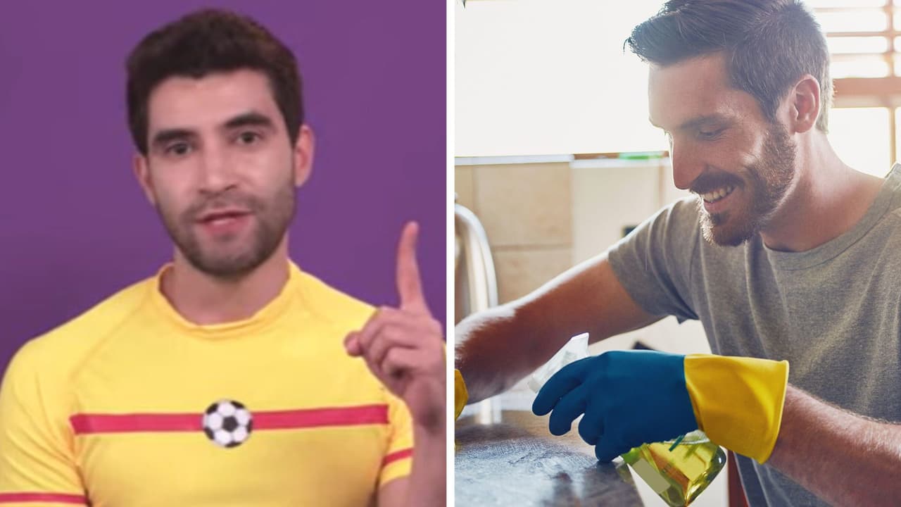 Canal en YouTube enseña a hombres a hacer tareas del hogar y causa debate: "Ya deberían saber"