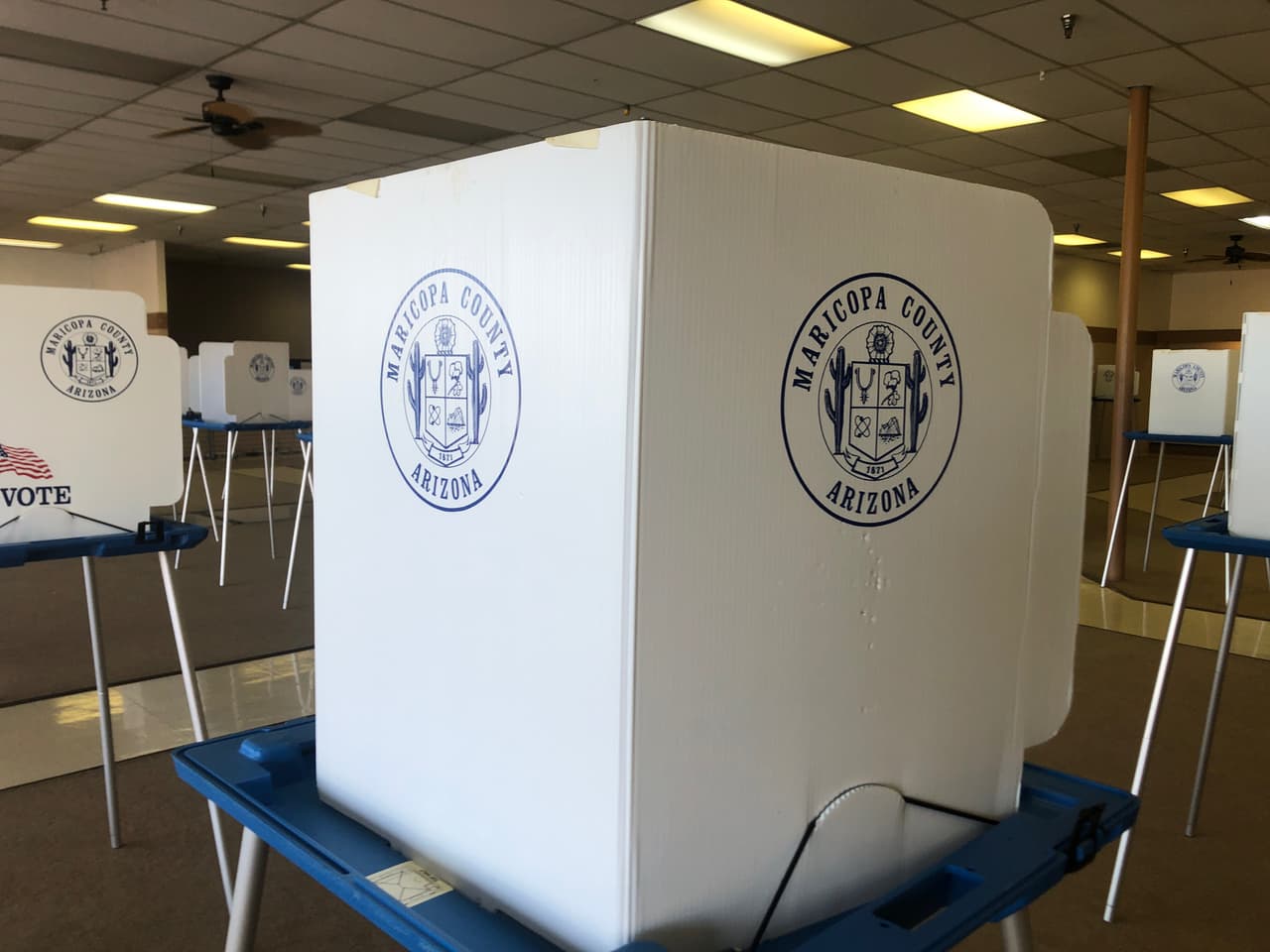 Así son las casillas electorales del condado Maricopa, las votaciones tempranas inician este miércoles 7 de octubre en Arizona.