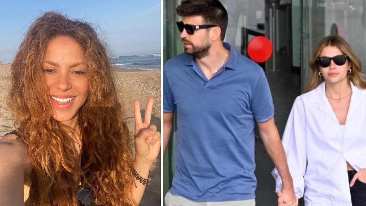 Mientras Piqué besaba a Clara Chía en público, esto hacía Shakira